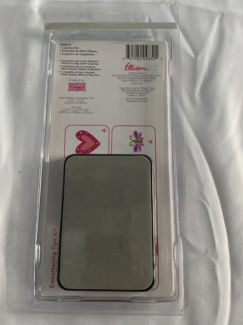 Sizzix Sizzlits Cupcake Set 3-Piece Cutting Die Set